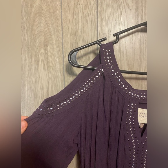 Knox Rose off the shoulder Dress Medium - Picture 2 of 5